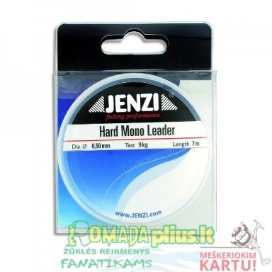 Pavadėlis spiningavimo Hard Mono 7m steel grey Germany Pavadėlis spiningavimo Hard Mono 7m steel grey Germany