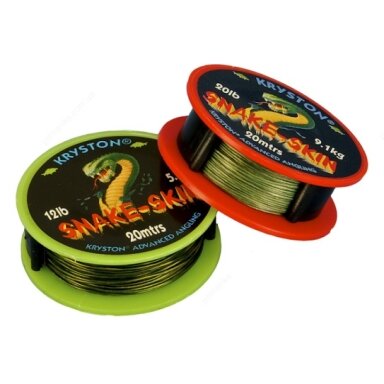 Pavadėlis karpinis KRYSTON Snake-skin 12LB 20m Wychwood Pavadėlis karpinis KRYSTON Snake-skin 12LB 20m Wychwood