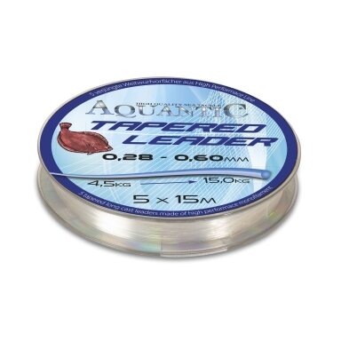 Konusinis Valas Pavadėlis „Šoklyderis” Shock Leader 5x15m 0.28x0.60mm Konusinis Valas Pavadėlis „Šoklyderis” Shock Leader 5x15m 0.28x0.60mm