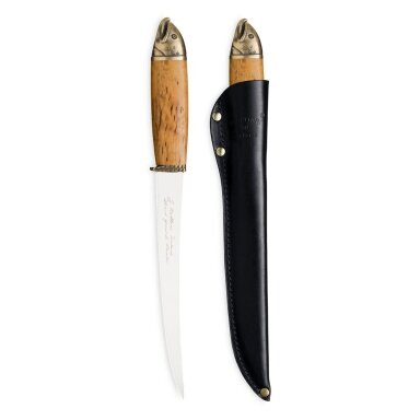 Peilis Marttiini Filiavimo Lašišos galva Made in Finland + Dovanu dėžutė. Puiki dovana! Peilis Marttiini Filiavimo Lašišos galva Made in Finland + Dovanu dėžutė. Puiki dovana!