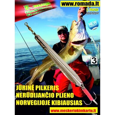 Pilkeris Nerūdijančio Plieno Jūrinis Norvegijai Vienas iš Kibiausių 175gr / 200g / 250g / 300g / 400g/ 500g / 600g / 700g / 750g / 1000g Pilkeris Nerūdijančio Plieno Jūrinis Norvegijai Vienas iš Kibiausių 175gr / 200g / 250g / 300g / 400g/ 500g / 600g / 700g / 750g / 1000g