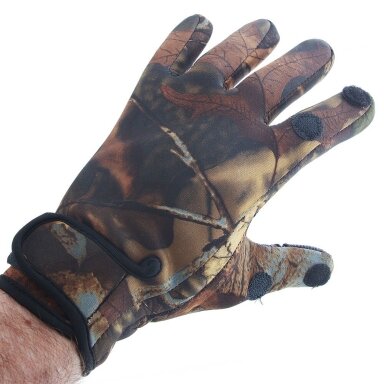 Pirštinės neopreninės camo L/XL Neoprene Gloves Pirštinės neopreninės camo L/XL Neoprene Gloves