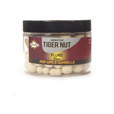 Plaukiantis boiliai DYNAMITE BAITS Monster Tigernut Fluro Pop Ups 10mm Plaukiantis boiliai DYNAMITE BAITS Monster Tigernut Fluro Pop Ups 10mm