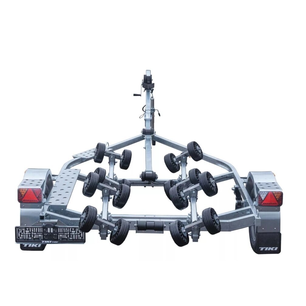Priekaba Valčiai BX750-LW PRO daugiavolė valčių priekaba TIKI Priekaba Valčiai BX750-LW PRO daugiavolė valčių priekaba TIKI
