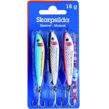 Rapala Blizgių komplektas Lašišoms Seatrout Viliojanti Silkė 28g Blizgės tinka Vejažuvėms Lašišoms Šalakiams ir Lydekoms Rapala Blizgių komplektas Lašišoms Seatrout Viliojanti Silkė 28g Blizgės tinka Vejažuvėms Lašišoms Šalakiams ir Lydekoms