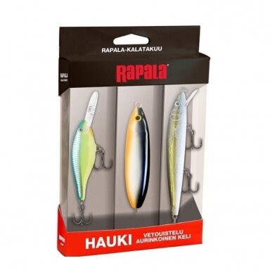 RAPALA masalų komplektas 3vnt Lydeka sunny RAPALA masalų komplektas 3vnt Lydeka sunny