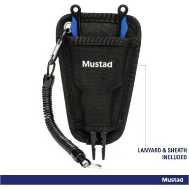 Replės Daugiafunkcinės Mustad Aluminium 16cm FISHING PLIERS Replės Daugiafunkcinės Mustad Aluminium 16cm FISHING PLIERS