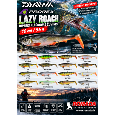 Riperis Daiwa Prorex Lazy Roach 16cm 56gr Riperis Daiwa Prorex Lazy Roach 16cm 56gr