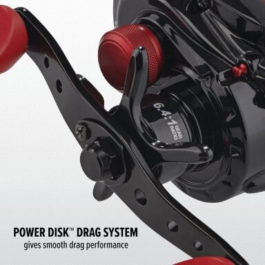 Ritė Multiplikatorinė AbuGarcia Black RED MAx X Ritė Multiplikatorinė AbuGarcia Black RED MAx X