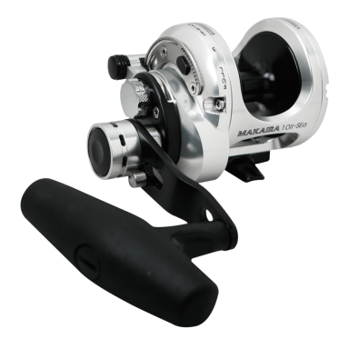 Ritė Multiplikatorius Super Stiprumo Makaira MK-10II SEA SILVER 2 speed RH-Dešinė ranka Dvejų greičių Tūnų Žvejybai Norvegijoje Halibut žvejybai