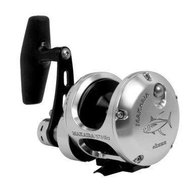 Ritė Multiplikatorius Super Stiprumo Makaira MK-16II SEA SILVER 2 speed RH-Dešinė ranka Dvejų greičių Tūnų Žvejybai Norvegijoje Halibut žvejybai Ritė Multiplikatorius Super Stiprumo Makaira MK-16II SEA SILVER 2 speed RH-Dešinė ranka Dvejų greičių Tūnų Žvejybai Norvegijoje Halibut žvejybai