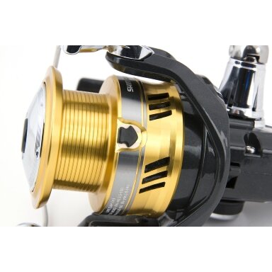 Shimano Ritė Spiningui Sahara RD Double Handle (dviguba rankenėlė) Du kart patogiau+greito stabdžio atleidimo sistema