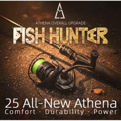 Ritė BEARKING Athena-B NEW 1500 / 2500 / 3000 9 guoliai Ritė BEARKING Athena-B NEW 1500 / 2500 / 3000 9 guoliai