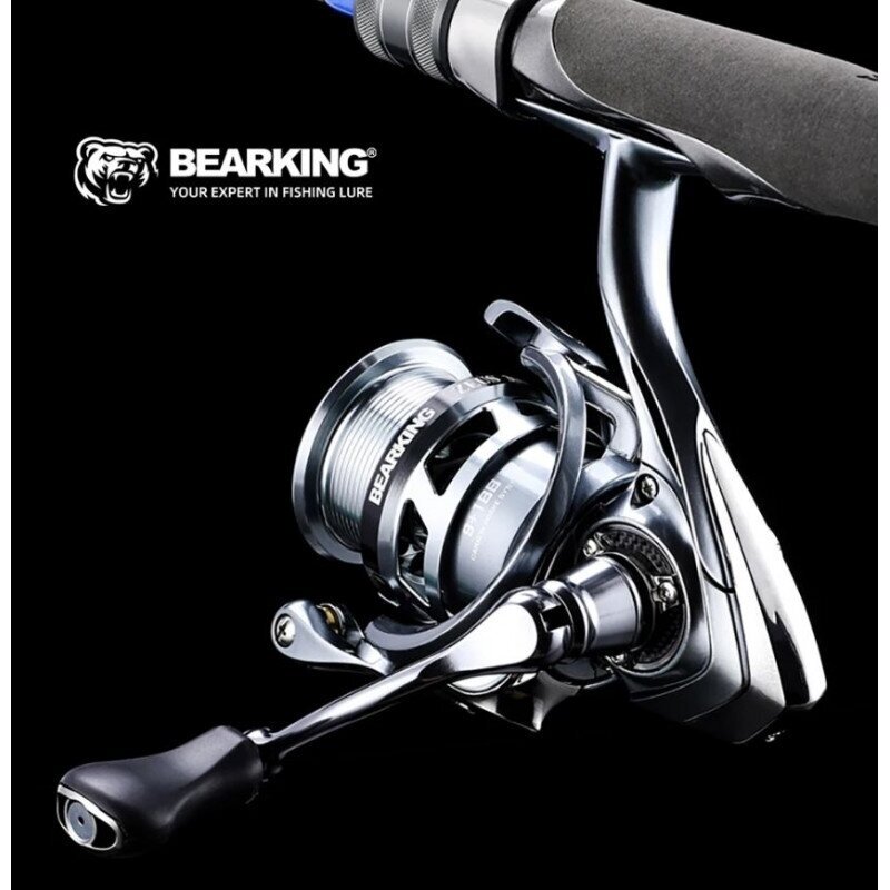 Ritė BEARKING Zeus2 2500HG / 3000 10 guolių Labai Lengva! 1 Ritė BEARKING Zeus2 2500HG / 3000 10 guolių Labai Lengva! 1