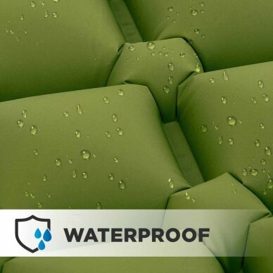 Savaime prisipučiantis kilimėlis Waterproof Khaki 3