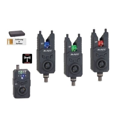 Signalizatorių Komplektas IP-3+1 Deluxe Box Anaconda Signalizatorių Komplektas IP-3+1 Deluxe Box Anaconda