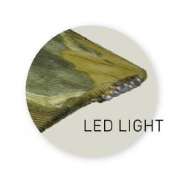 Šilta žvejo Kepurė su Prožektorium 5LED Camou Šilta žvejo Kepurė su Prožektorium 5LED Camou