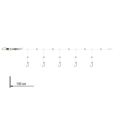 Sistema jūrinė Grandwave Herring Sabiki 14 micro Daiwa