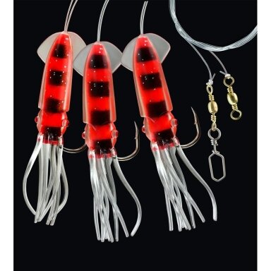 Sistema jūrinė Norge UV Octopus fosfo red 6/0
