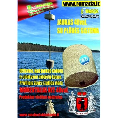 Paruoštas Jaukas 48val + Plūdės sistema Presuotas jaukas lėtai tirpstantis Momentaliai Privilioja Žuvis į Žūklės vietą 100% natūralūs ingredientai Paruoštas Jaukas 48val + Plūdės sistema Presuotas jaukas lėtai tirpstantis Momentaliai Privilioja Žuvis į Žūklės vietą 100% natūralūs ingredientai
