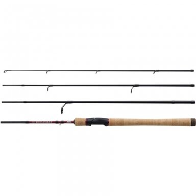 Spiningas AbuGarcia Travel Diplomat 4dalys 2.7m + tūba