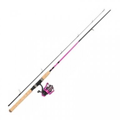 Spiningas Komplektas su Rite 2.44m 10-40g Abu Revolution Pink SETAS Spiningas Komplektas su Rite 2.44m 10-40g Abu Revolution Pink SETAS