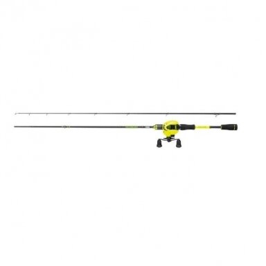 Spiningas su multiplikatorinė ritė Mitchell 1.98m 7-35g