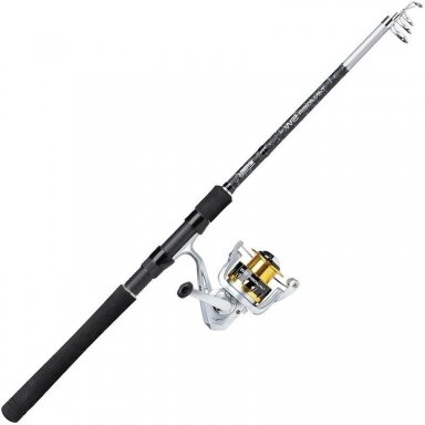 Spiningas Tele Travel su ritė Mitchell 1.50m iki 80g