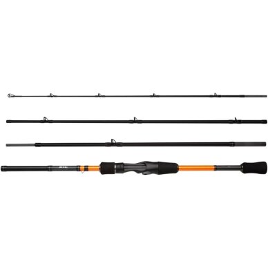 Spiningas Kelioninis Shimano Travel Rod STC AX Casting 2.10m (3-12g / 7-21g / 12-42g) transportavimas 58cm su kietu Dėklu