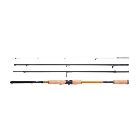 Spiningas Kelioninis STC AX Spinning 240cm 10-30g transportavimas 65cm su kietu Dėklu