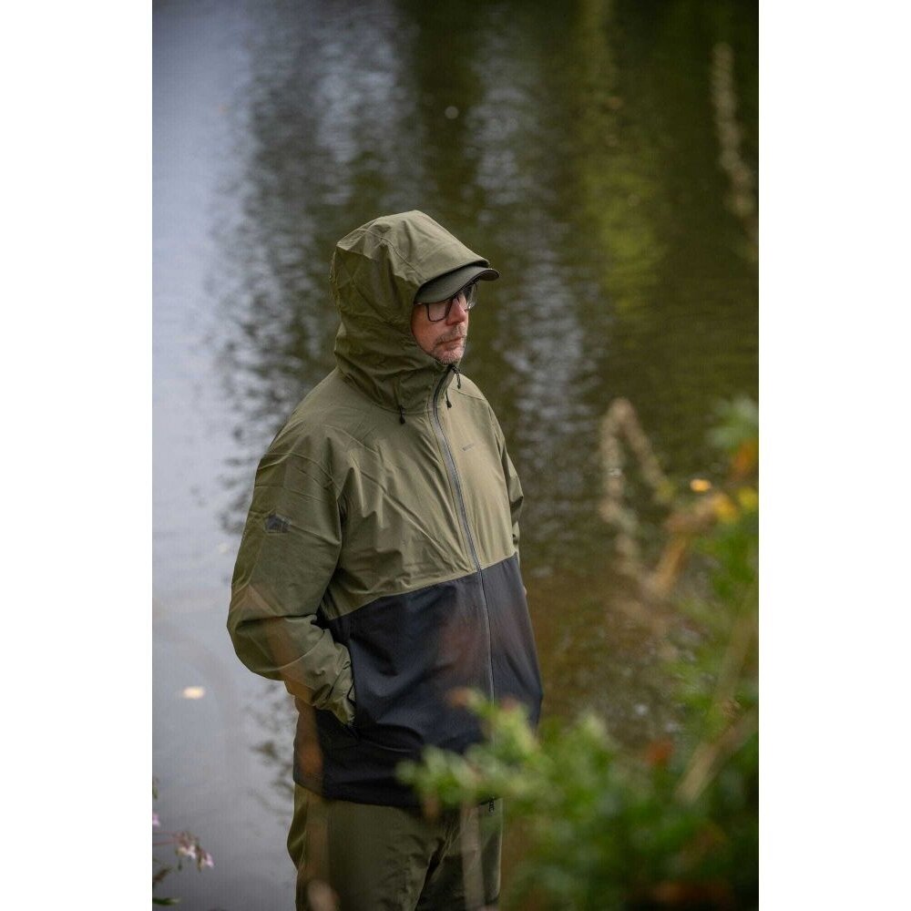 Striukė Waterproof Jacket Olive/Black Nuo Lietaus Wychwood 2