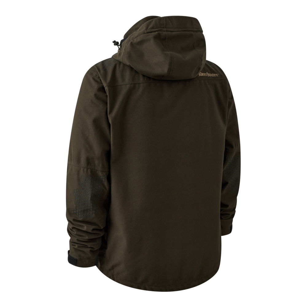 Striukė Žieminė Rudeninė Deerhunter Pro Light Medžioklinė Ruda Apranga Medžiotojui DEER-TEX®  100% atsparus vandeniui Lengva 2