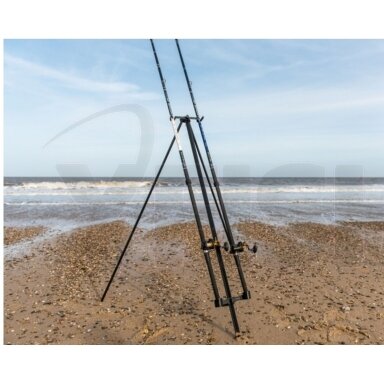 Stovas meškerėms Jūrinis Šaminis tripod Surf EXTRA Wychwood Žvejybai nuo kranto Jūroje ir Nemune Skirvytėje iš Anglijos Wychwood Stovas meškerėms Jūrinis Šaminis tripod Surf EXTRA Wychwood Žvejybai nuo kranto Jūroje ir Nemune Skirvytėje iš Anglijos Wychwood