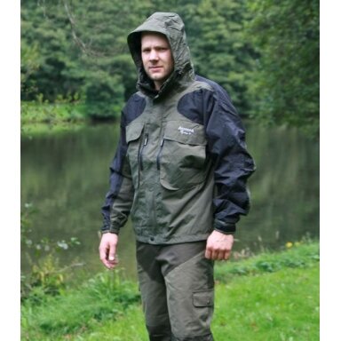 Striukė kvėpuojanti nuo lietaus ir vėjo Napoleon ANACONADA CARP Germany Neperšlampama nepralaidi ir kvėpuojanti striukė
