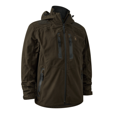 Striukė Žieminė Rudeninė Deerhunter Pro Light Medžioklinė Ruda Apranga Medžiotojui DEER-TEX® 100% atsparus vandeniui Lengva Striukė Žieminė Rudeninė Deerhunter Pro Light Medžioklinė Ruda Apranga Medžiotojui DEER-TEX® 100% atsparus vandeniui Lengva