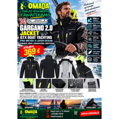 Striukė Gargano 2.0 Jacket Montura GTX Boat Yachting Striukė Gargano 2.0 Jacket Montura GTX Boat Yachting