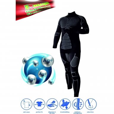 Termo Apatiniai su sidabro siūlais Active Unisex Termo Apatiniai su sidabro siūlais Active Unisex