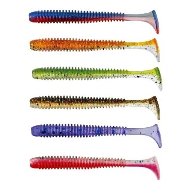 Tvisteris Guminukas Tioga Shad UV aktyvus 5cm, 7.5cm Tvisteris Guminukas Tioga Shad UV aktyvus 5cm, 7.5cm