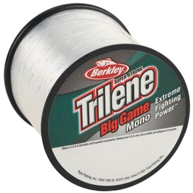 Valas Berkley Big Game 0.48mm 2285m 16.2kg Monofilament Made in USA Valas Berkley Big Game 0.48mm 2285m 16.2kg Monofilament Made in USA