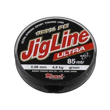 Valas Pintas Momoi JigLine Ultra 85m 0.06mm. Made in Japan Avižadrebiui Valas Pintas Momoi JigLine Ultra 85m 0.06mm. Made in Japan Avižadrebiui
