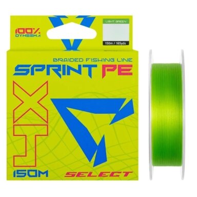Valas Pintas Sprint PE 4X 150m 0.04mm Light Green Valas Pintas Sprint PE 4X 150m 0.04mm Light Green