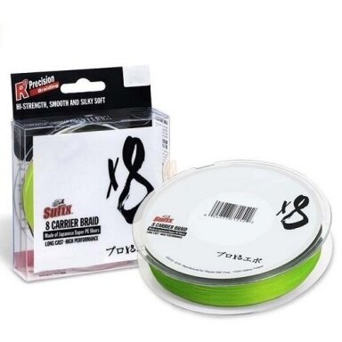 Valas pintas Sufix 8X Braid Neon Chartreuse 300m Finland Valas pintas Sufix 8X Braid Neon Chartreuse 300m Finland