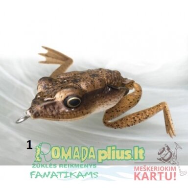 Varlė Realistic 5,5cm 18g Tikros Varlės imitacija Lydekų Šamų Žvejybai Varlė Realistic 5,5cm 18g Tikros Varlės imitacija Lydekų Šamų Žvejybai