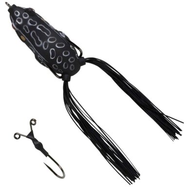 Varlė Savage Gear 3D Walk Frog 55 / 14g Black Varlė Savage Gear 3D Walk Frog 55 / 14g Black