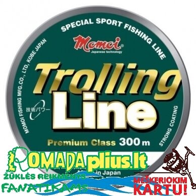 Valas Momoi Trolling Clear 300m 0.45mm made in Japan Velkiavimo valas Valas Momoi Trolling Clear 300m 0.45mm made in Japan Velkiavimo valas