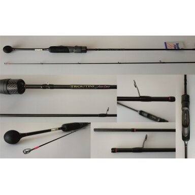 Vienetinis gaminys Ekskliuzyvinis Rankų Darbo Japan Spiningas TROUTINI AREA 1.8m 0.5-5g Vienetinis gaminys Ekskliuzyvinis Rankų Darbo Japan Spiningas TROUTINI AREA 1.8m 0.5-5g