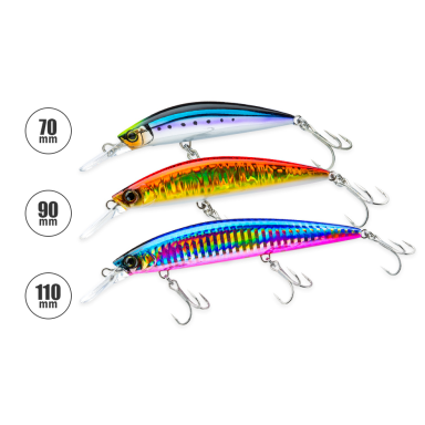 Vobleris lašišai šlakiui DUEL HARDCORE® HEAVY MINNOW SINKING Japan Vobleris lašišai šlakiui DUEL HARDCORE® HEAVY MINNOW SINKING Japan