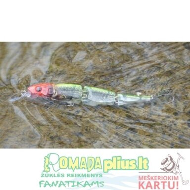 Vobleris Big Fish 12SL 3-dalių 12cm 20g Lydekinis