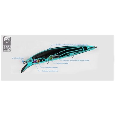 Vobleris BEARKING Rerange 110SP Vobleris BEARKING Rerange 110SP