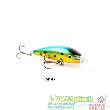Vobleris Salmon 7.5cm Finland Lašiša arba Šlakiui Vobleris Salmon 7.5cm Finland Lašiša arba Šlakiui
